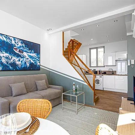 Apartmán 5mn Monaco - Duplex Vue - Grande Terrasse - Er